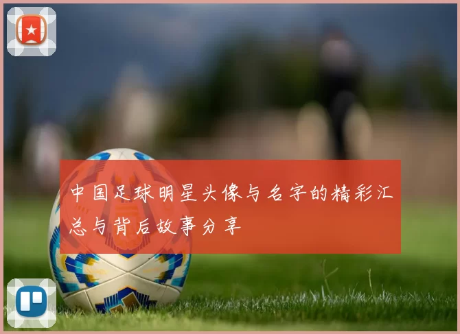 中国足球明星头像与名字的精彩汇总与背后故事分享