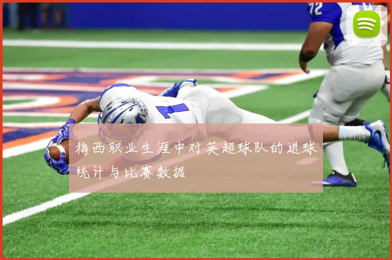 梅西职业生涯中对英超球队的进球统计与比赛数据